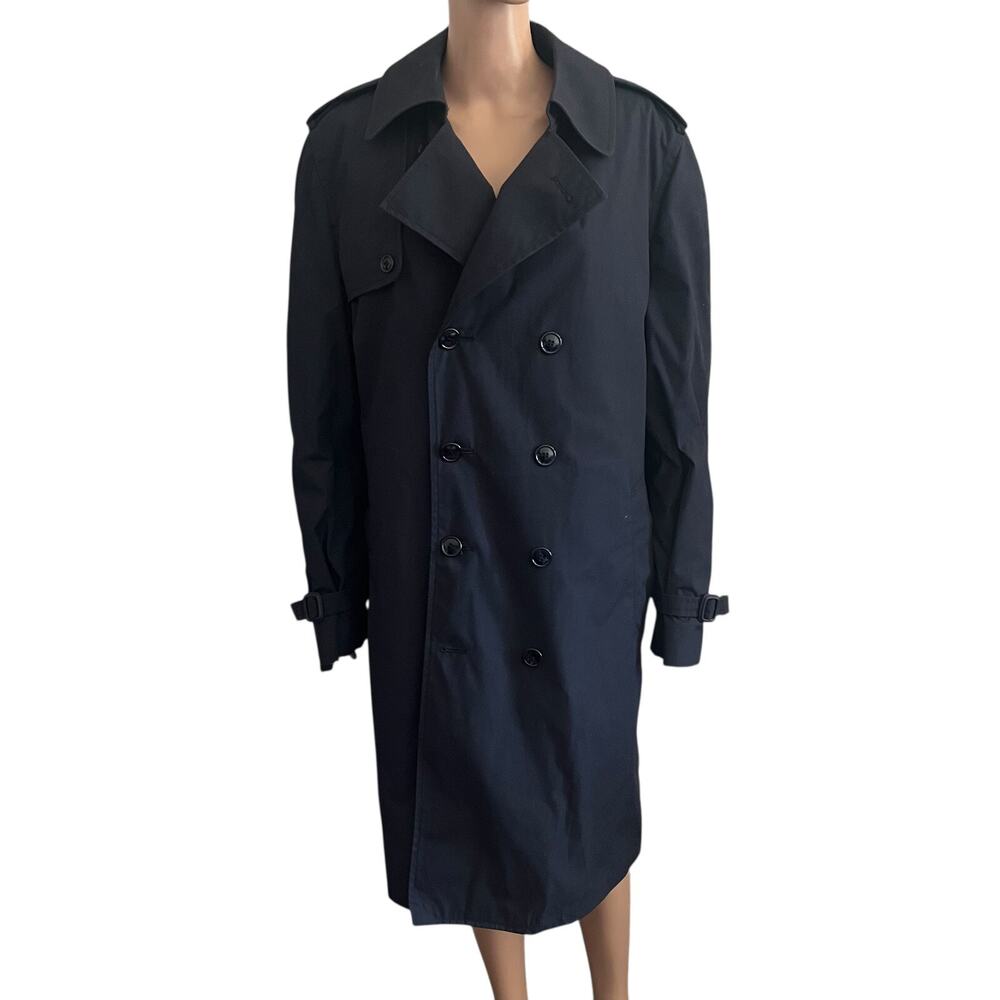 DSCP Defender Collection Men’s All Weather Trench Coat Mens 42R Removable Lining